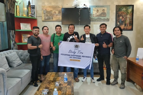 Usai Hadiri Kongres XXV, Pengurus PWI Kota Jambi Lakukan Study Tiru di Provinsi Jawa Barat 