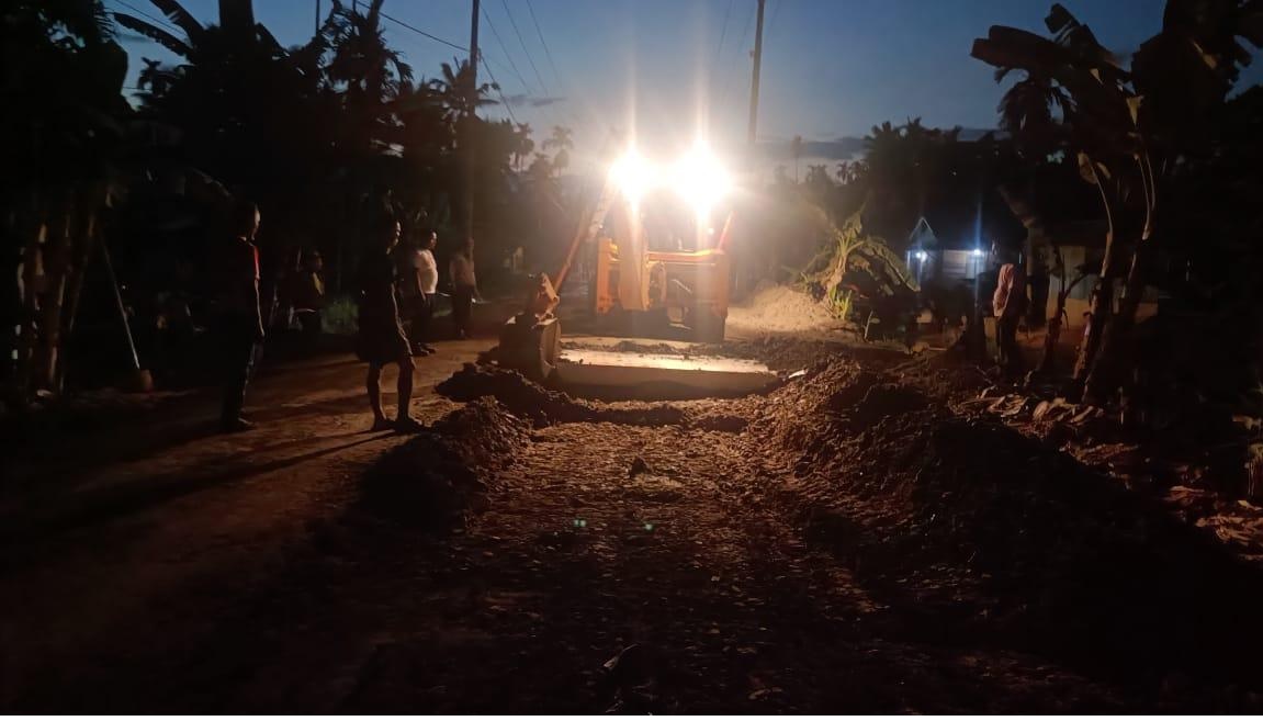 Tanjabtim Siapkan Alat Berat di Ruas Rawan Macet