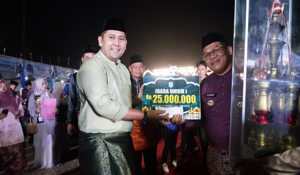 Ini Daftar Lengkap Peringkat MTQH ke-52 Merangin, Sungai Manau Sabet Juara Umum