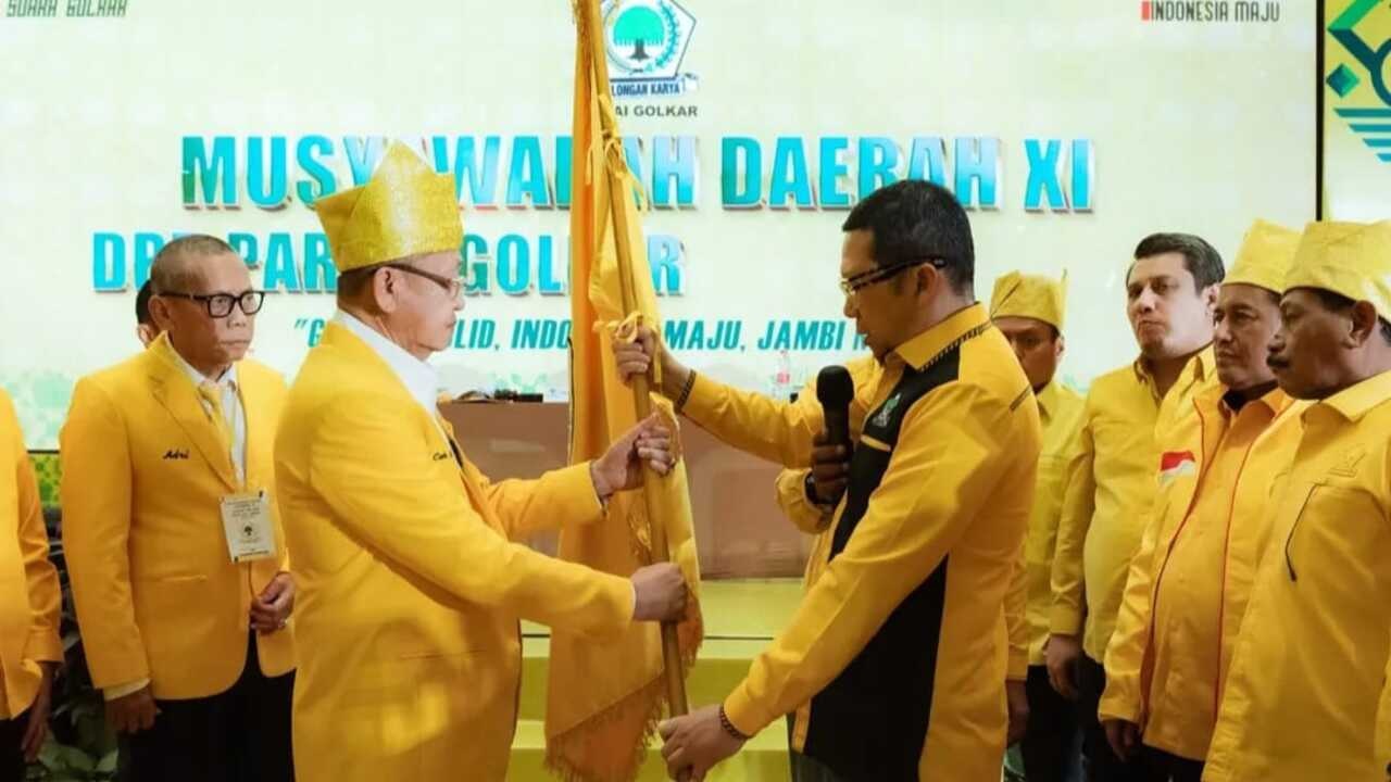 Masih Digantung! SK Pengurus Baru Golkar Jambi Periode 2025-2030