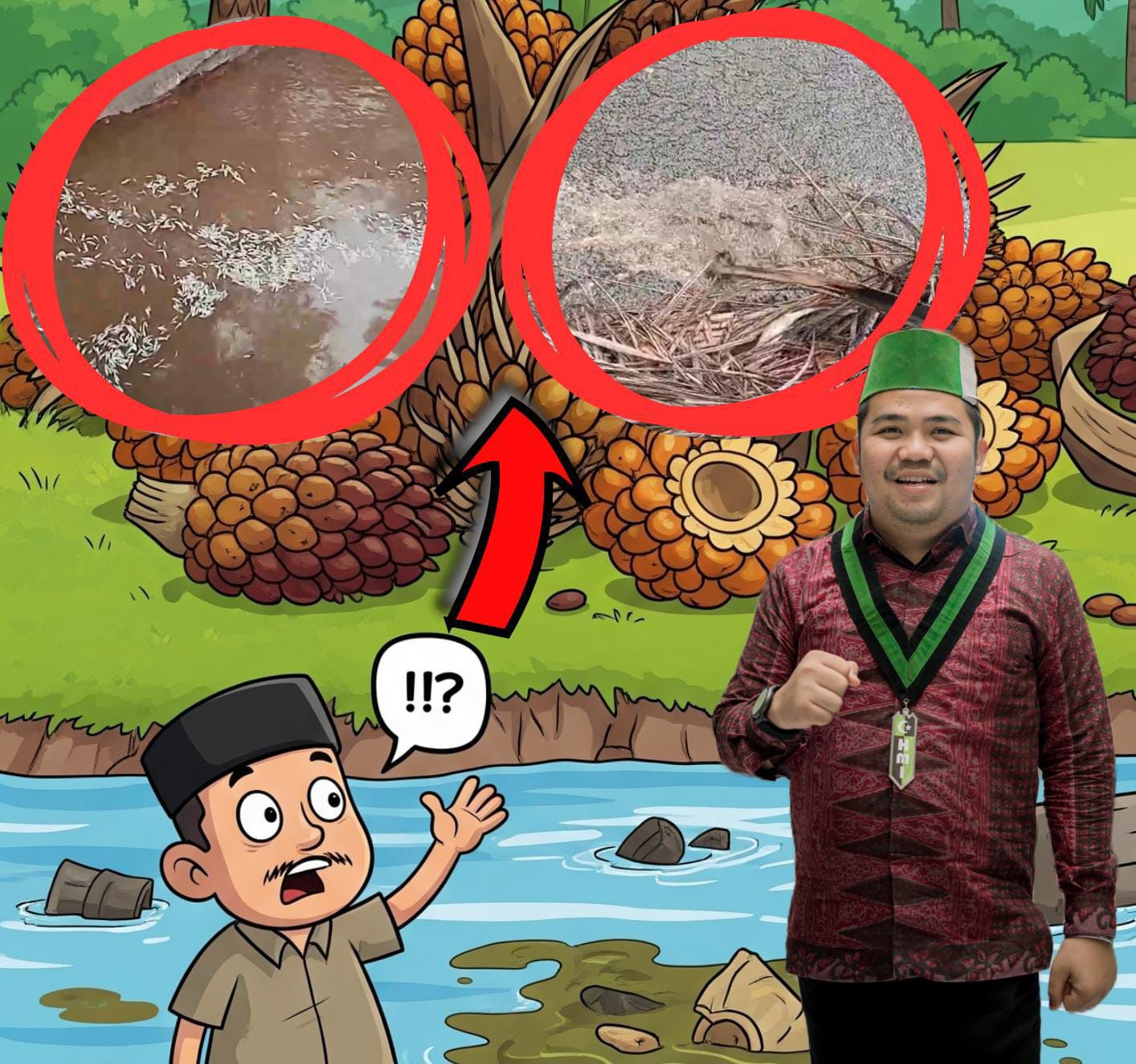 Ikan Mati, Air Sungai Bauk dan Hitam, Limbah PT AMS di Batang Hari jadi Sorotan