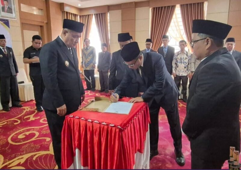 Oktovianus Jabat Pengawas Perumda Tirta Khayangan