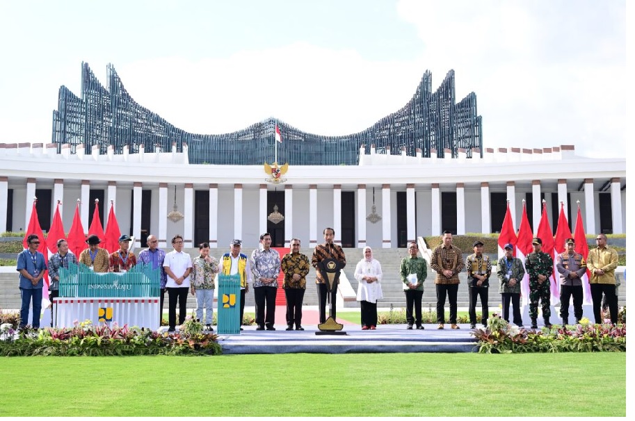 Istana Negara di Ibu Kota Nusantara Diresmikan Oleh Presiden Jokowi