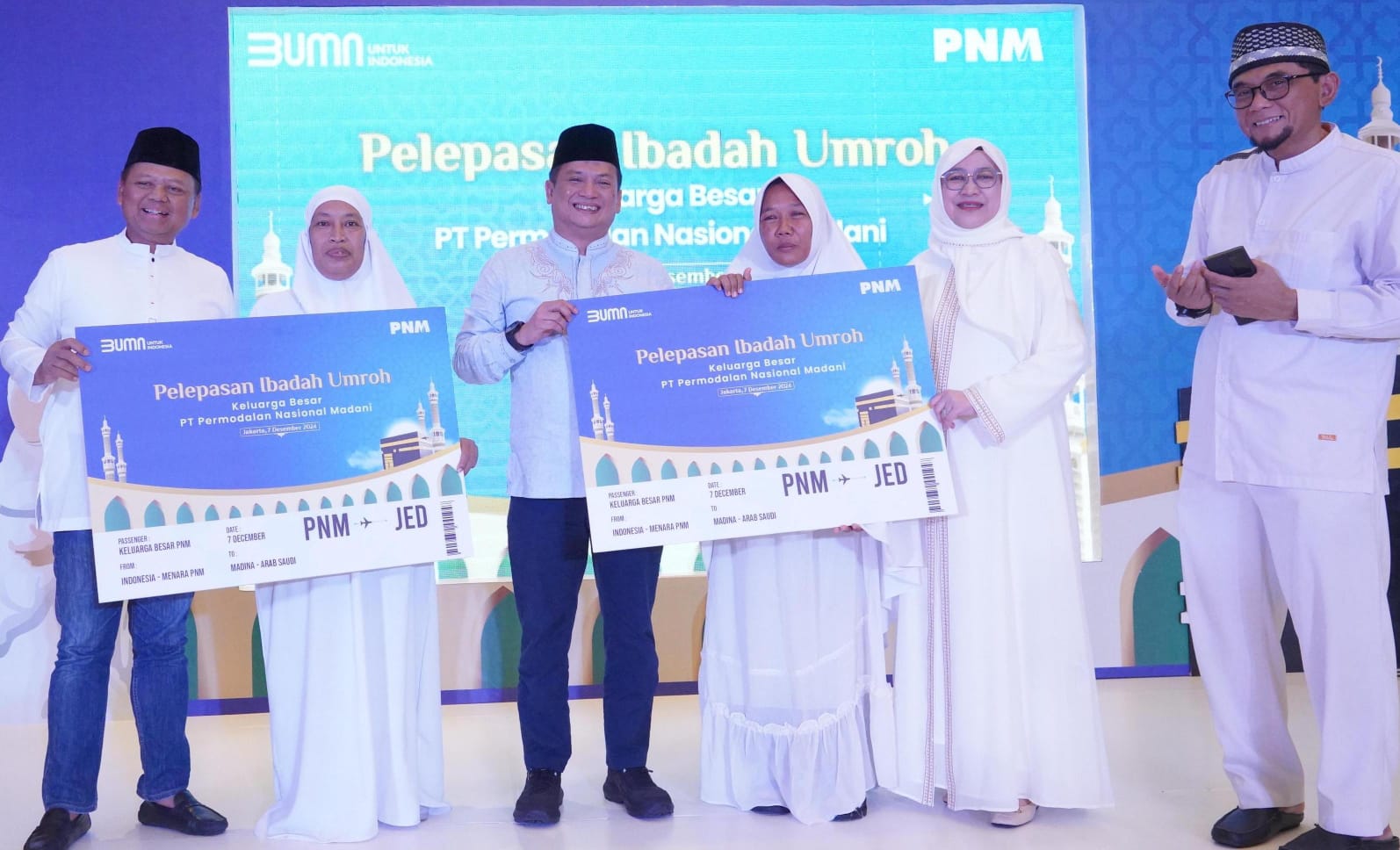 Apresiasi Nasabah Terbaik, PNM Berangkatkan Reward Ibadah Umrah