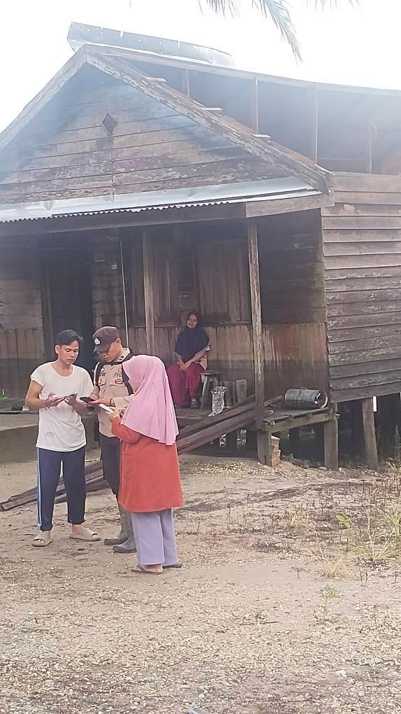 Dihantam Angin Puting Belitung Rumah Warga di Pematang Buluh Rusak, 25 Jiwa Terdampak