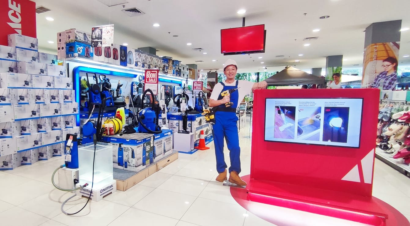 Belanja Hemat Bikin Happy, Hanya di ACE BOOM SALE