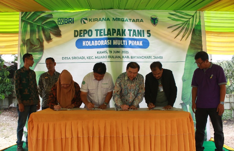 Kirana Megatara Resmikan Depo Telapak Tani ke-5 di Batanghari- Jambi