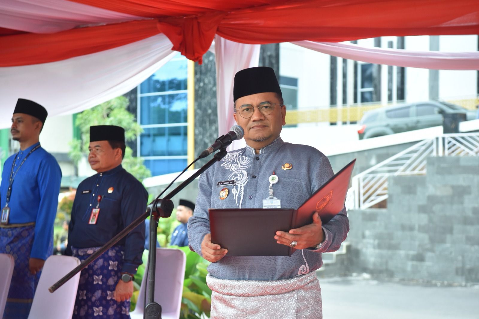 Jadi Inspektur, Wali Kota Jambi Pimpin Upacara Hardiknas dan Bacakan Amanat Menteri