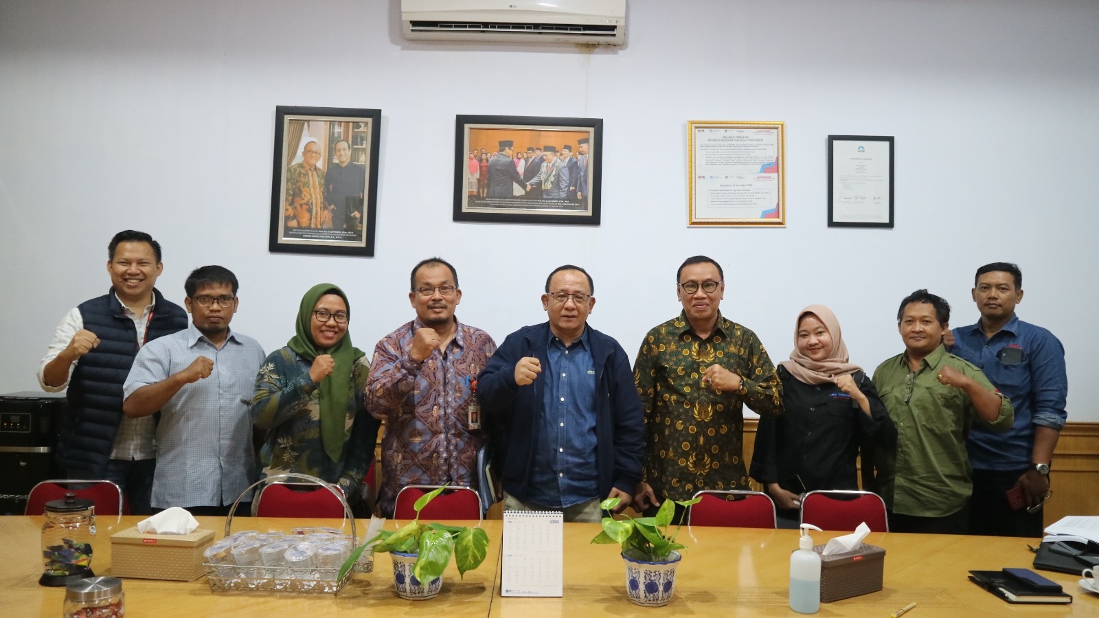 Silaturahmi Dengan Insan Pers, Rektor: Kerjasama Media Penting Sosialisasikan SNPMB dan Capaian UNJA