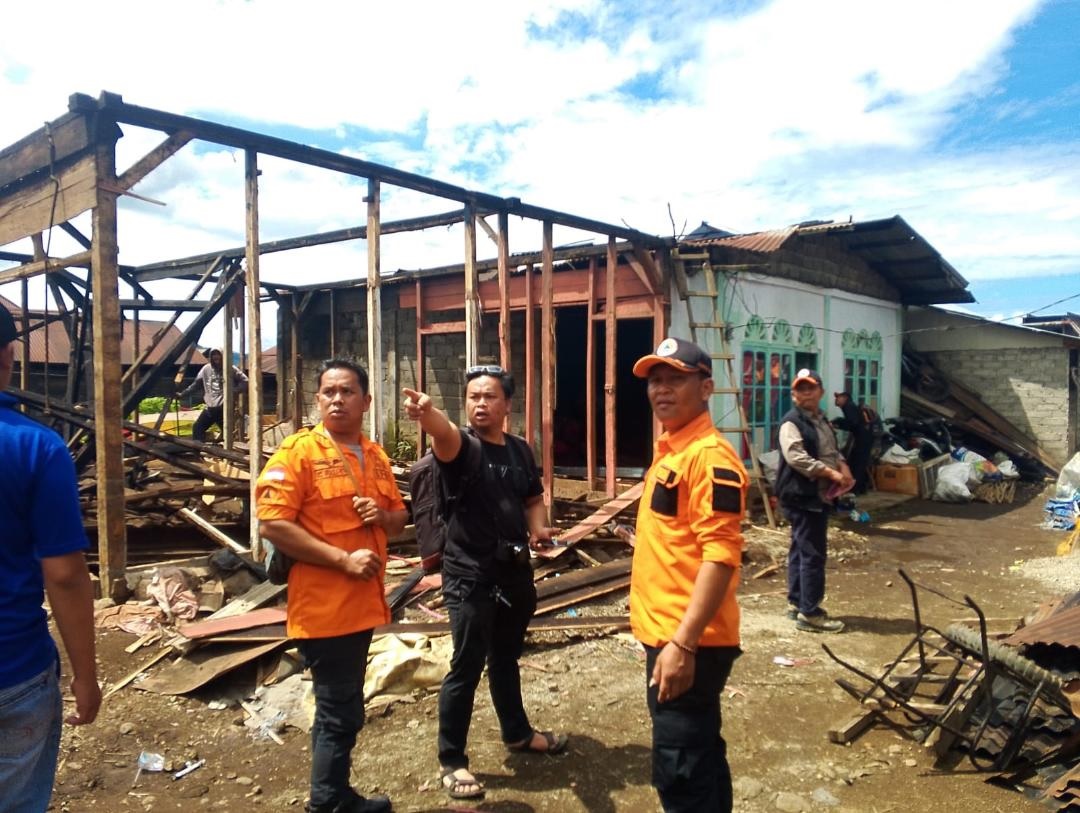 Tiga Desa di Kerinci Dihantam Puting Beliung, 106 Rumah Rusak