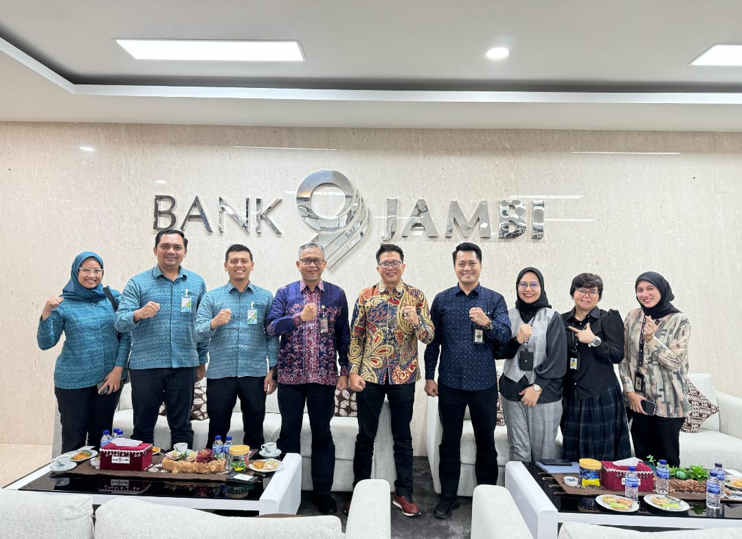 Jalin Silaturahmi dengan Bank Jambi, BPJS Ketenagakerjaan Sosialisasikan Program Perlindungan Sosial