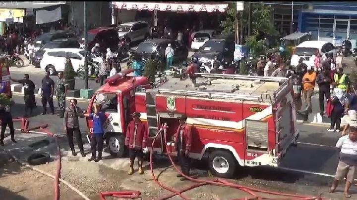 Total 5 Unit Ruko yang Hangus Dilahap Si Jago Merah di Payo Lebar, Kerugian Capai Rp 300 Juta 