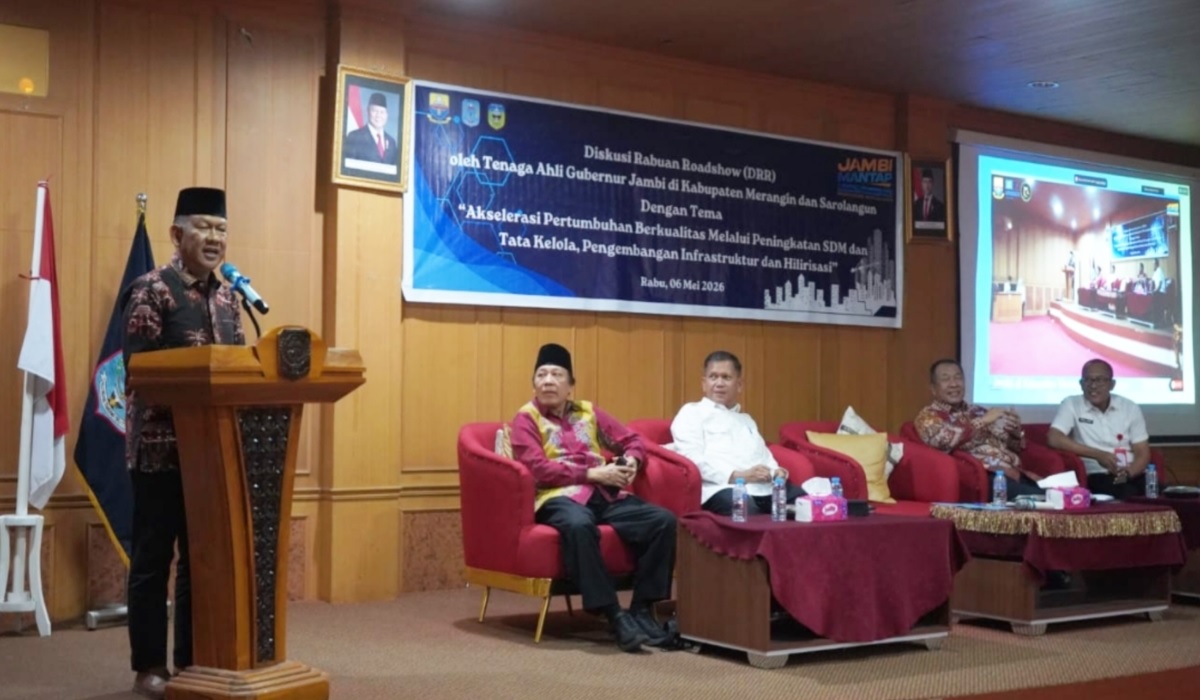 Pemkab Merangin dan Sarolangun Gelar Diskusi Rabuan Bersama Tenaga Ahli Gubernur