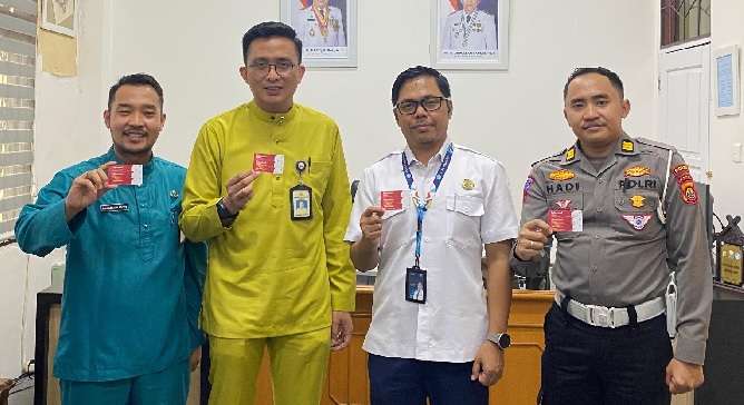 Jasa Raharja-Samsat Kota Berikan Voucher Data Gratis Untuk Warga Jambi Taat Pajak dan Sumbangan Wajib