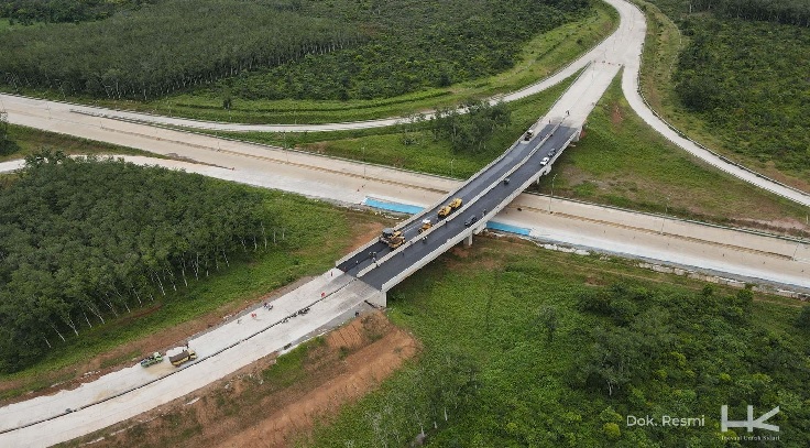 Hutama Karya Percepat Jalan Tol Palembang-Betung, Siap Dukung Mudik 2025