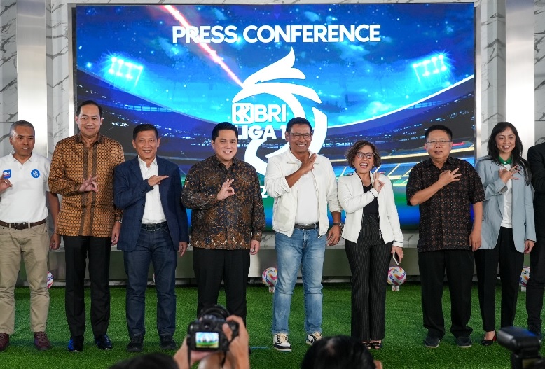 Ciptakan Perputaran Ekonomi Rp10,42 triliun, BRI Kembali Jadi Sponsor Utama Liga 1 2024-2025