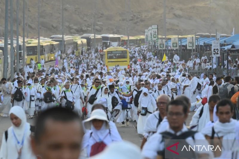 Jemaah Haji Indonesia Sudah Wukuf dan Berada di Mina