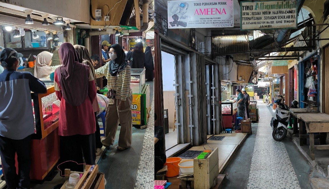 Sentra Perhiasan Perak Jambi yang Kini Tak Seramai Dulu 