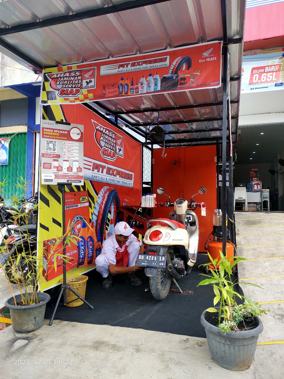 PIT Express, Solusi Servis Cepat di Bengkel AHASS Jambi