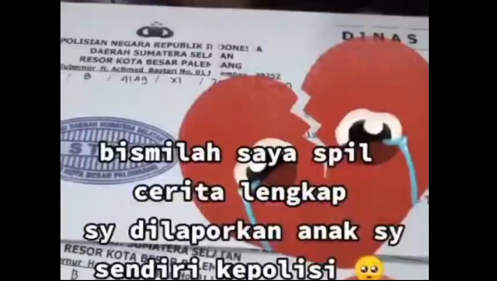 Anak Tega Laporkan Ibu Kandung ke Polisi Gegara Ditegor Pacaran Kelewat Batas