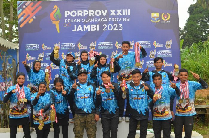  FAJI Bungo Raih Juara Umum di Porprov Jambi 2023