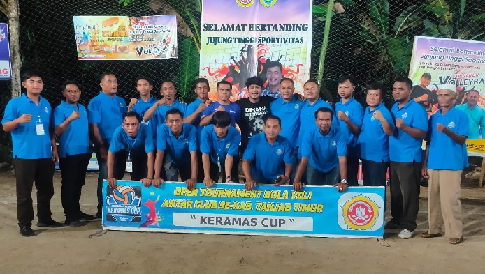 Open Turnamen Voly Keramas Cup 2023 Resmi Ditutup, Ketua Karang Taruna Tanjabtim Berharap Ada Jilid II