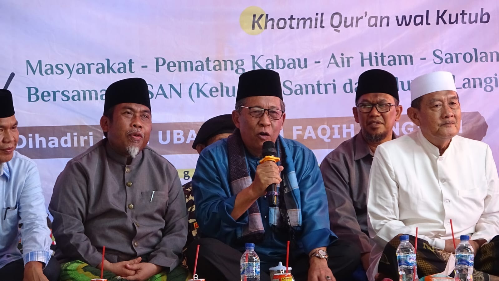 Dihadiri Ratusan Warga, Wagub Abdullah Sani  Resmikan Ponpes Darussalam Pematang Kabau 