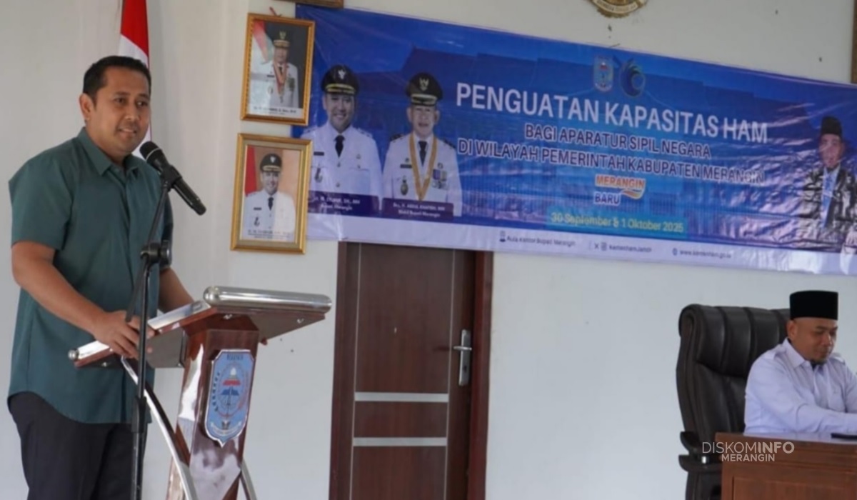 Bupati H M Syukur Perkuat Kapasitas HAM Bagi PNS