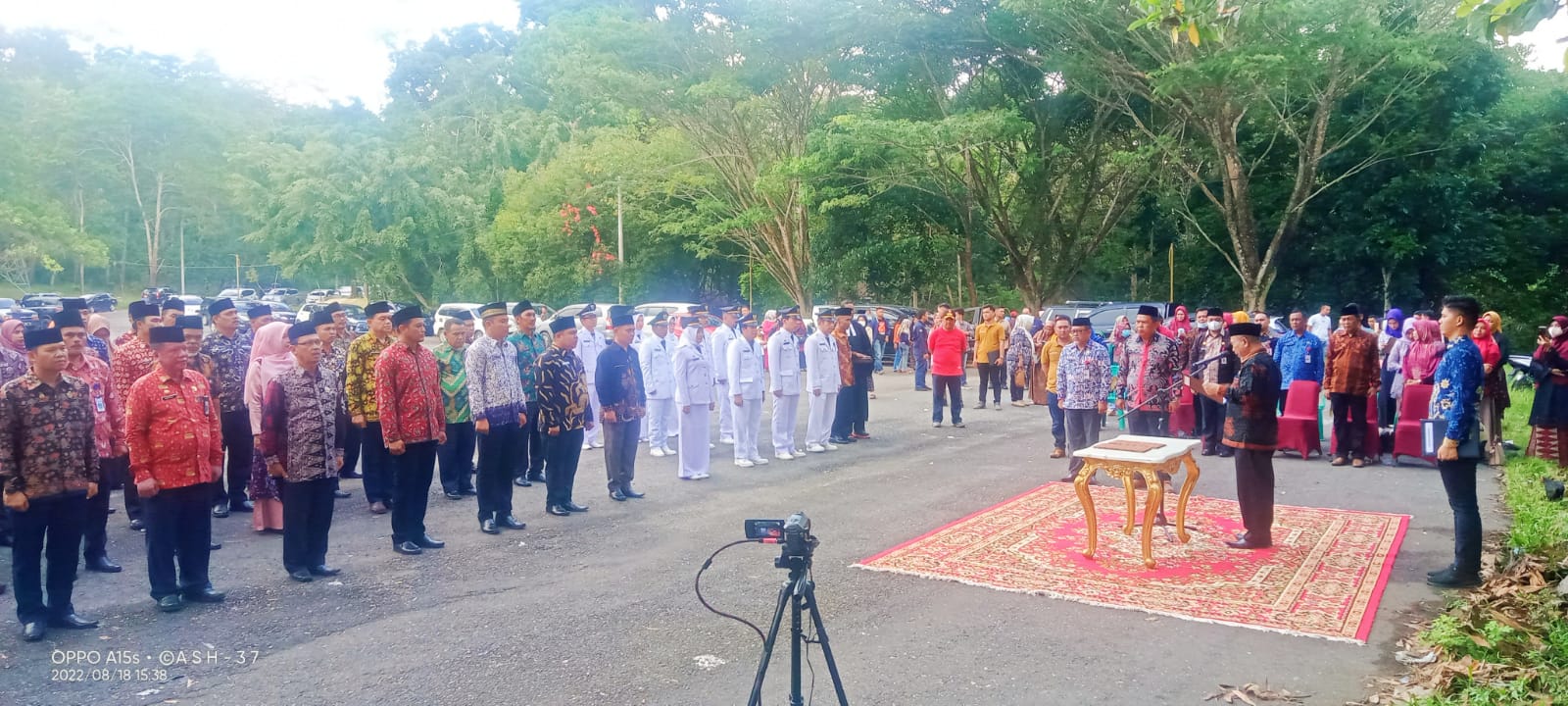 Pawai HUT RI ke-77, Kota Bangko Nyaris Lumpuh