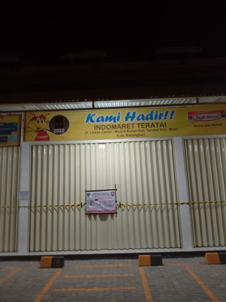 Tak Miliki Izin, Indomaret di Kelurahan Teratai Disegel