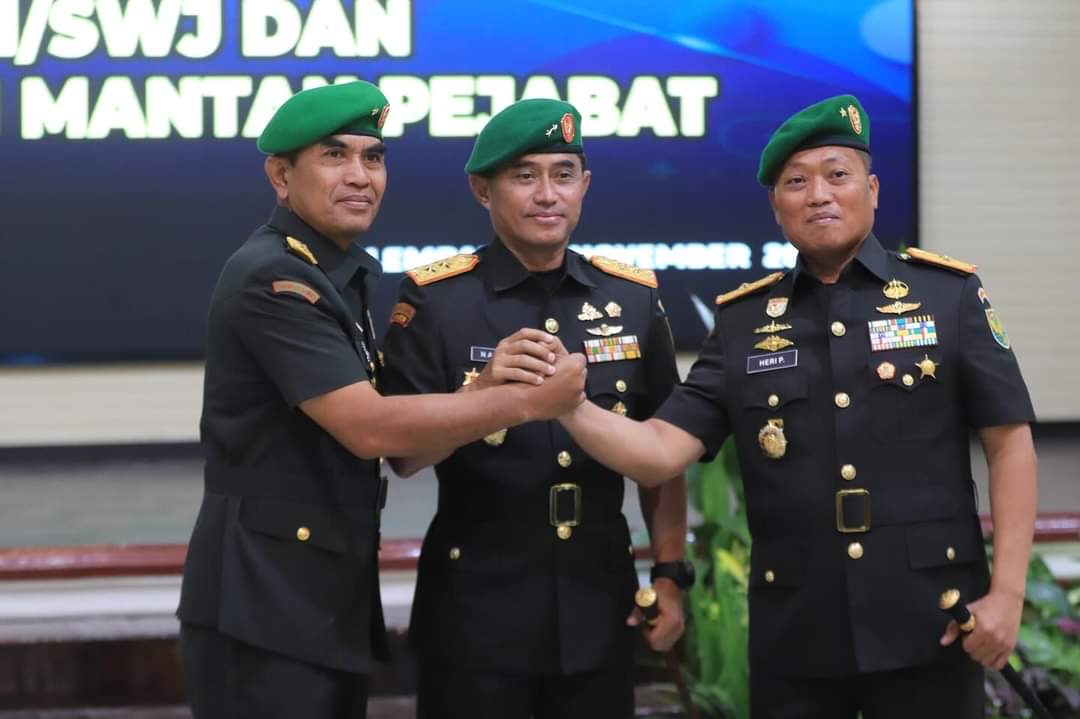 Brigjen TNI Heri Purwanto Resmi Jabat Danrem 042/Gapu