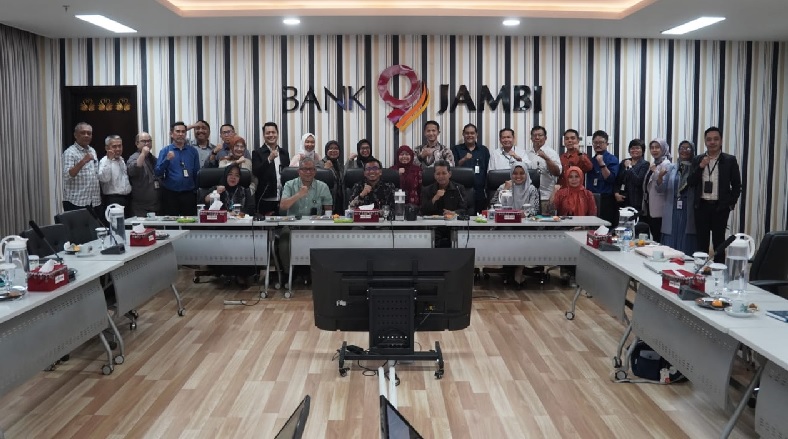 Bank Jambi Terima Kunjungan Kepala OJK Provinsi Jambi Baru