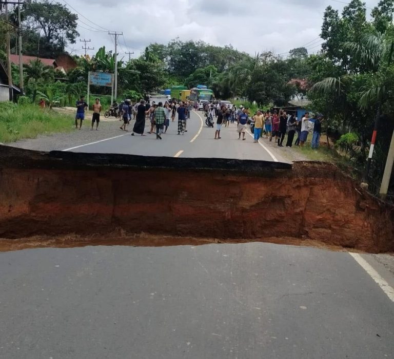 Respon Terhadap Jalan Putus Bungo, Kasatker PJN II : Sudah Koordinasi Dengan Pemkab