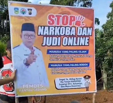 Larang Gelar Hiburan Malam, Desa Rantau Gedang Jadi Percontohan