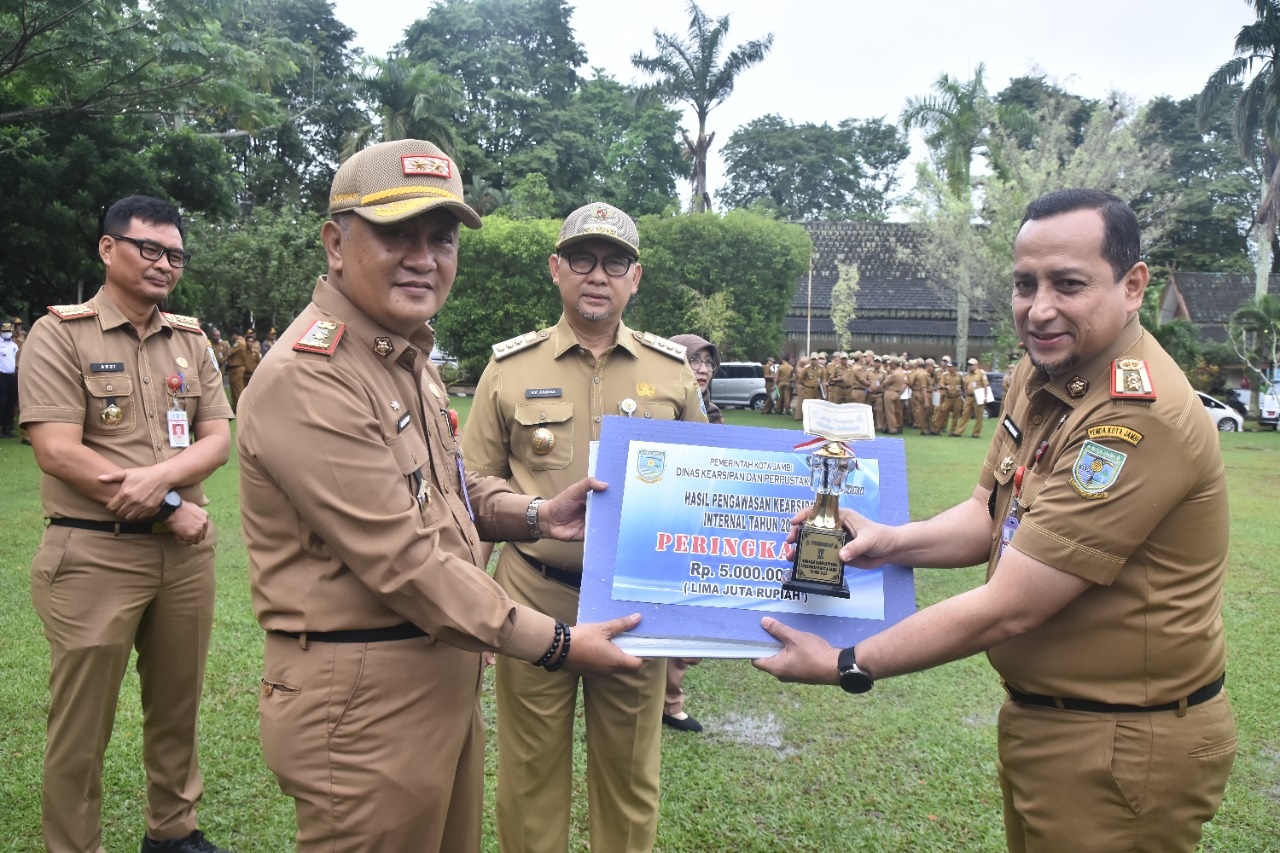 Sempat Menjadi Terburuk, Diskominfo Kota Jambi Kini Terbaik II Penataan Arsip Pemkot Jambi