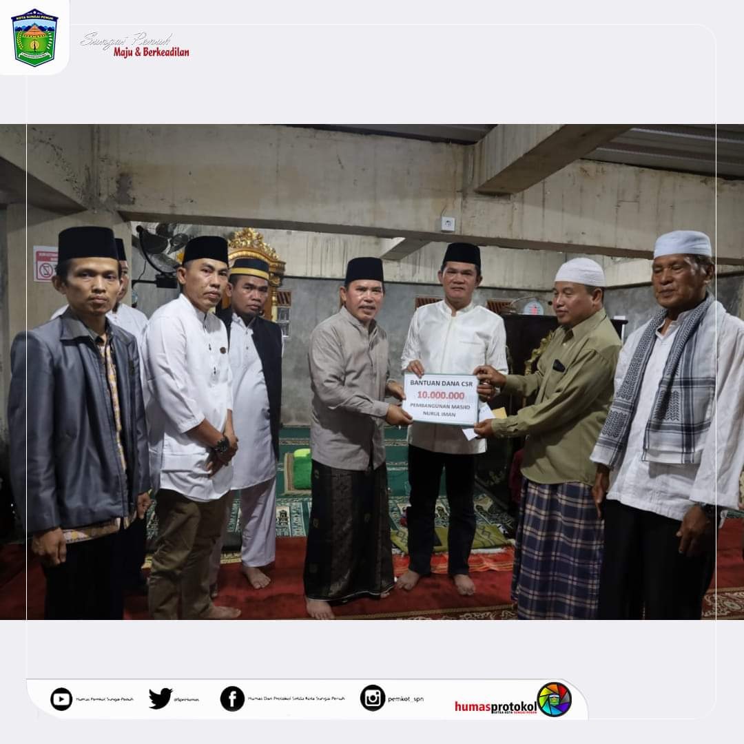 Wako Ahmadi Safari Ramadhan dan Lantik Pengurus MUI LPTQ & IPHI Kec.Sungai Bungkal