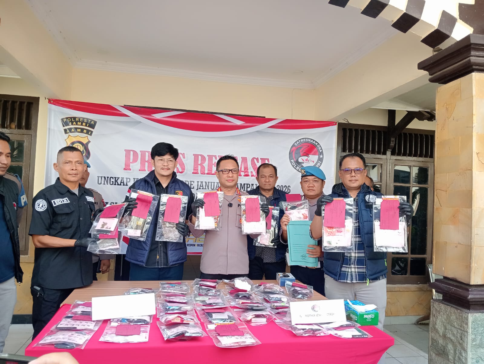 Selama Operasi Antik 2026, Polresta Jambi Ungkap 34 Kasus