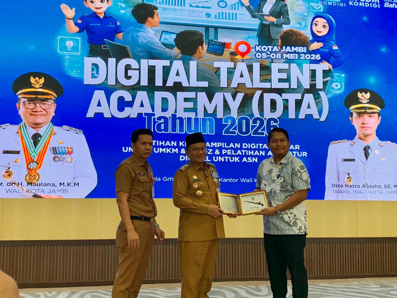 Dorong SDM Melek Teknologi, Wali Kota Jambi Luncurkan DTA 2026