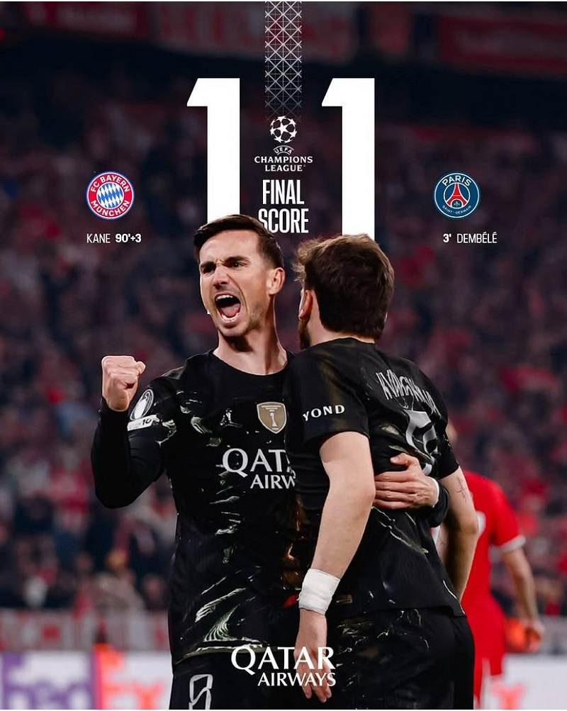 Singkirkan Bayern Munchen, PSG Kembali Tembus Final Liga Champions 