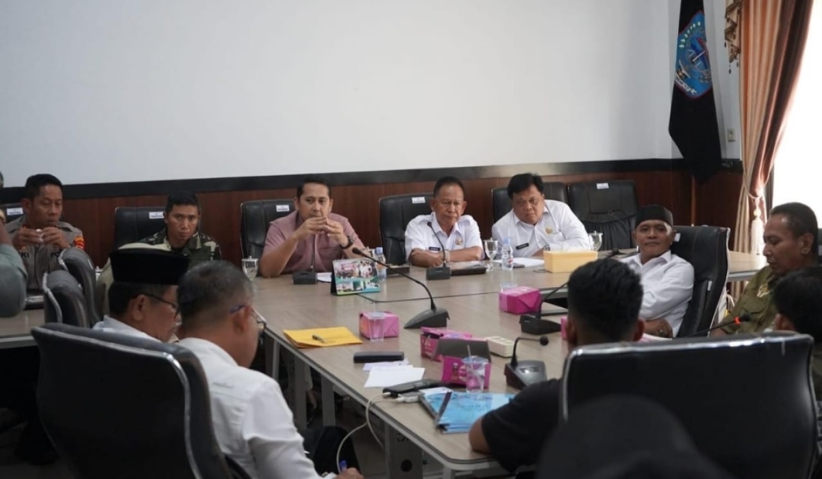 Bupati H M Syukur dan Forkopimda Audensi dengan SPI