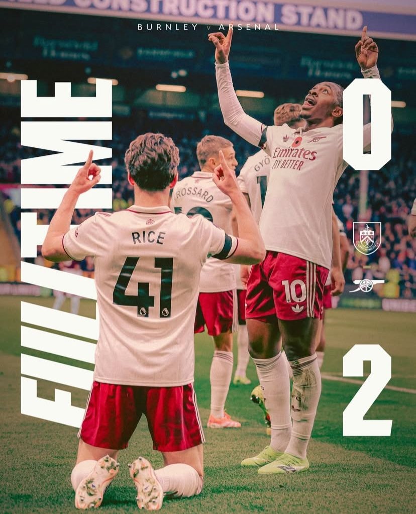 Arsenal Sikat Burnley 2-0, Mikel Arteta Ngaku Puas dengan Penampilan Skuadnya