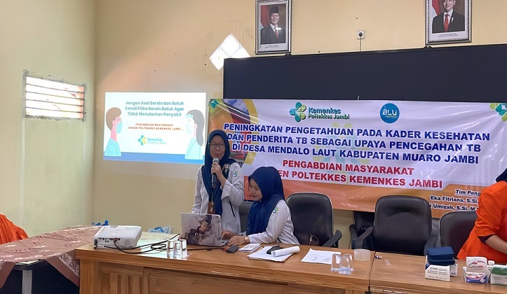 Pengabmas Dosen Poltekkes Kemenkes Jambi di Desa Mendalo Darat