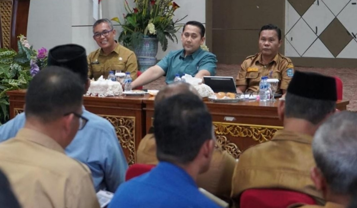 Bupati H M Syukur Pimpin Rapat Persiapan HUT ke-76 Merangin
