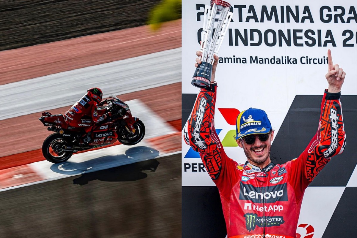 Selain Mantra ‘Pinjam Dulu 100’ Ternyata Bagnaia Punya Rahasia Khusus Rebut Juara MotoGP Mandalika