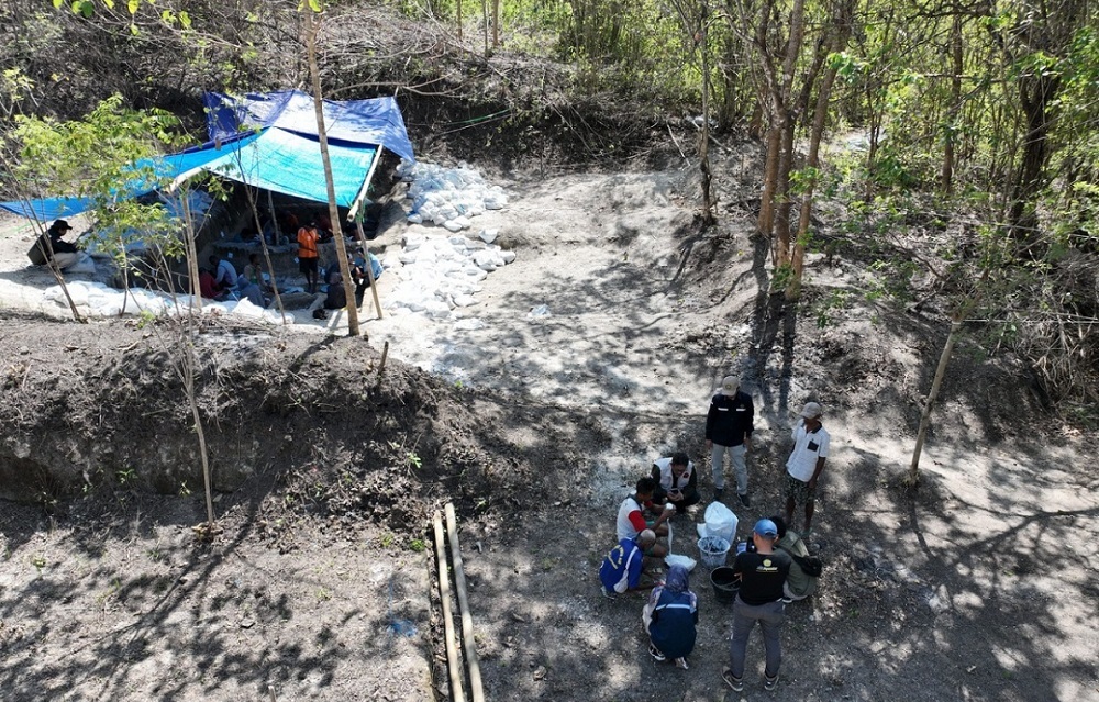 Badan Geologi Temukan Fosil Gajah Purba di Situs Mala Huma Provinsi NTT