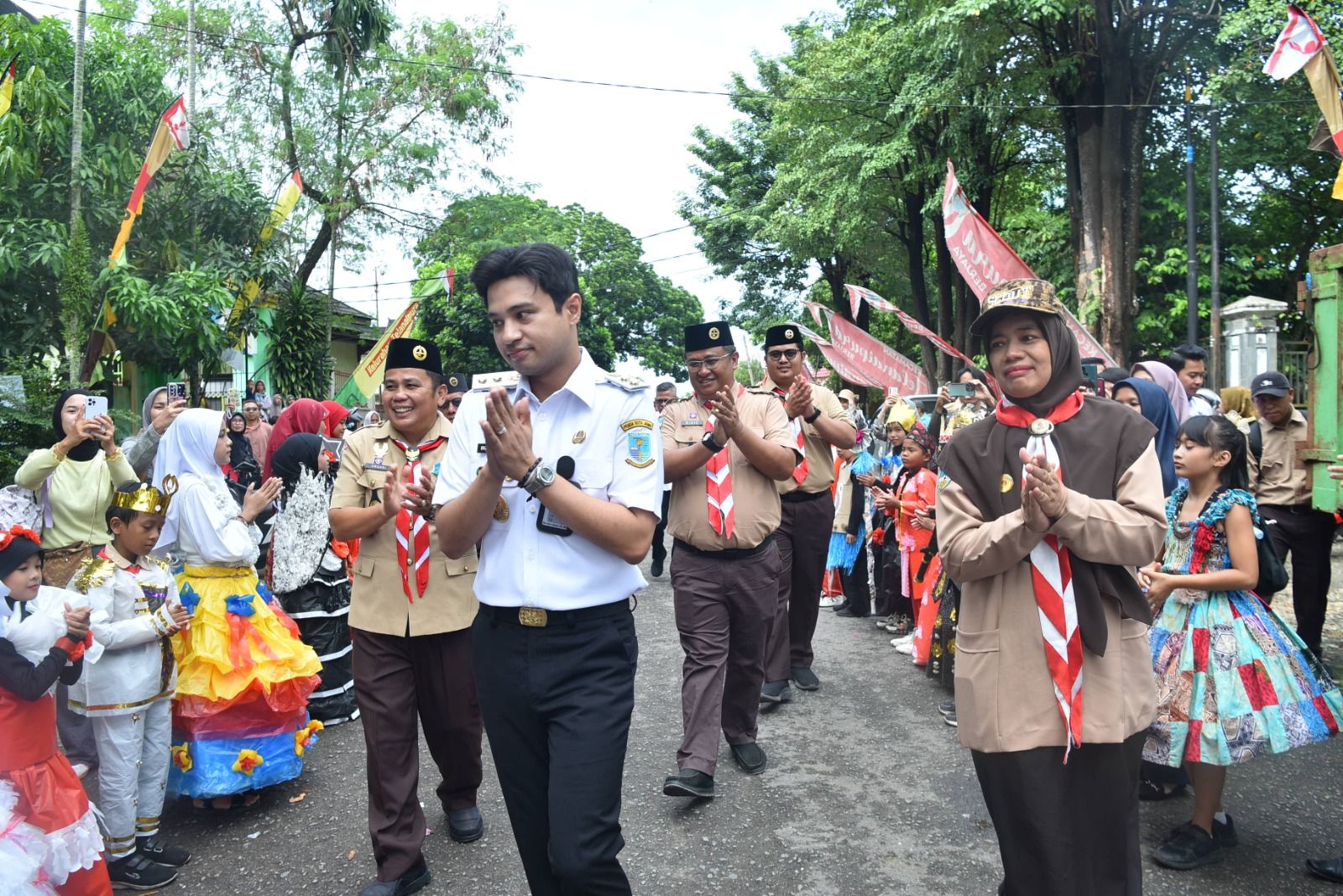 Pesta Siaga Telanaipura Tampilkan Busana Daur Ulang, Wawako Jambi Apresiasi Pesan Edukatif Pramuka
