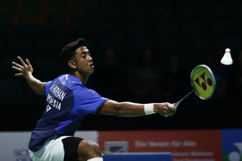 Sengit! Indonesia Samakan Kedudukan 1-1 Lawan Denmark Usai Alwii Farhan Libas Anders Antonsen