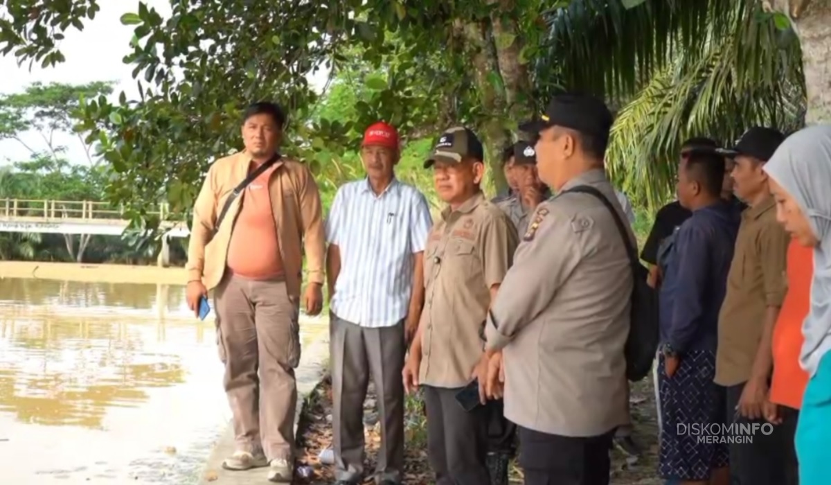 Aset Merangin Hancur Akibat PETI, Wabup A.Khafidh Tinjau Dam Betuk