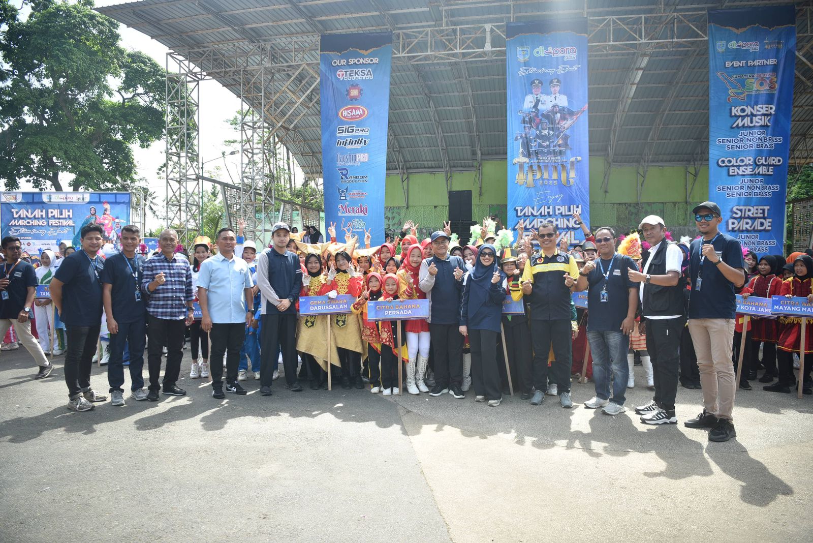 Buka Festival Marching Band, Bukti Komitmen Wali Kota Maulana Dukung Seni dan Talenta Muda