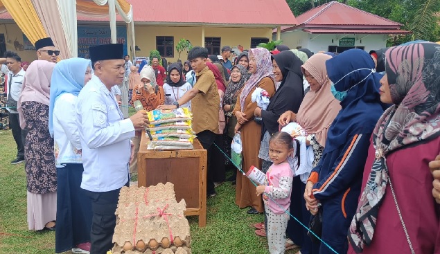 Ratusan Masyarakat Tebo Ulu Padati Prakarsa Pj Bupati Aspan di Desa Sungai Rambai